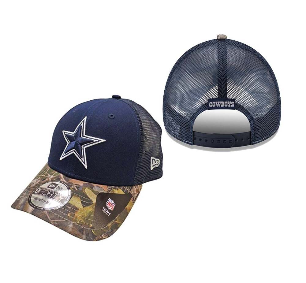 Dallas Cowboys True Timber Team Trucker Adjustable Snapback Hat / Cap